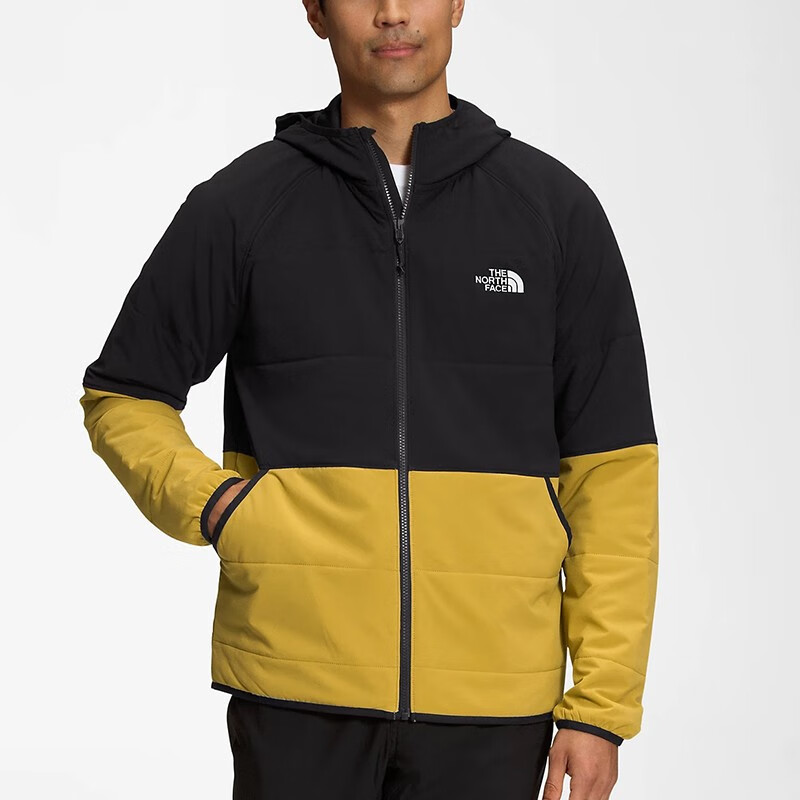 the north face北面 mountain 轻便耐磨防风防泼水男士舒适保暖连帽