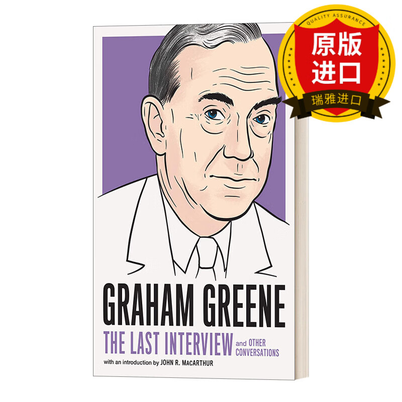 英文原版 graham greene the last interview 格雷厄姆·格林 最后的