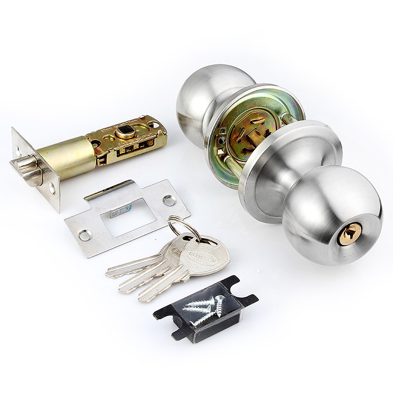 梅花(blossom)三杆球形锁 塑钢门锁铝合金门锁 卫生间锁浴室锁587