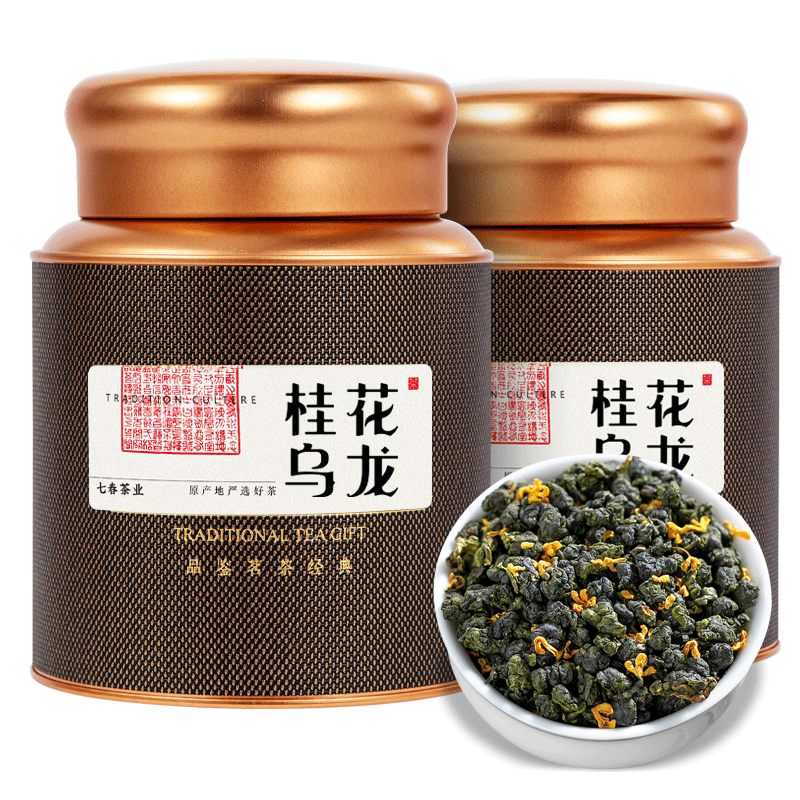 七春 桂花乌龙 500g