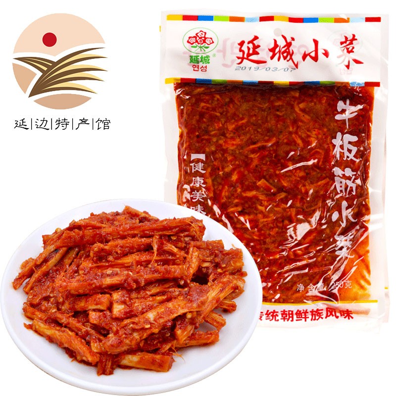延城 牛板筋 香辣牛筋板筋 肉干肉铺牛肉零食 250g*2袋牛板筋（湿）