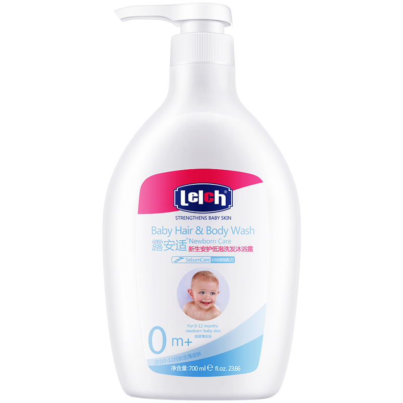¶���ʣ�Lelch������������ͯ��ԡ¶ϴ��ˮ����һ Ӥ������������0-1��ϴ��700ml