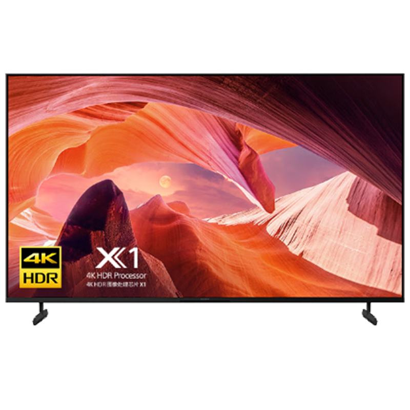Sony/���� KD-55X80L 55Ӣ�� ���� 4KHDR ��ɫ�����ܵ��� X1����оƬ  4077.15Ԫ