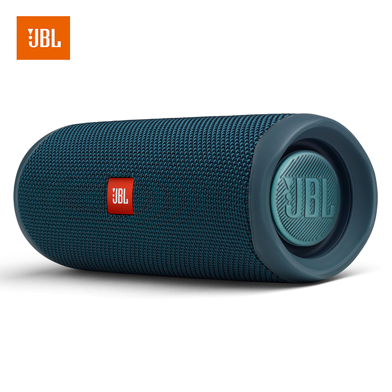 JBL FLIP5 音乐万花筒五代 便携式蓝牙音箱 低音炮 防水设计 支持多台串联 户外音箱 迷你小音响 蓝色