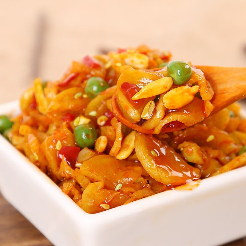 维霆多口味下饭菜早餐菜萝卜咸菜酱菜满口香黄瓜萝卜干250克*5袋 满口