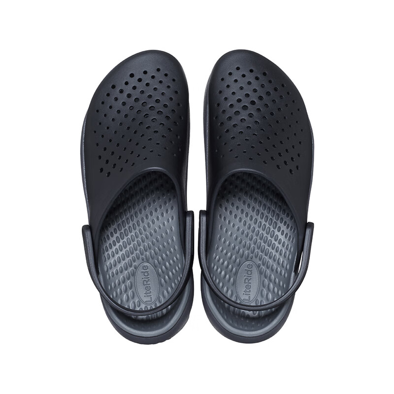 CROCS卡骆驰舒乐洞洞鞋时尚百搭男鞋运动鞋舒适男休闲鞋一脚蹬|209964 黑色-001 40 (250mm)