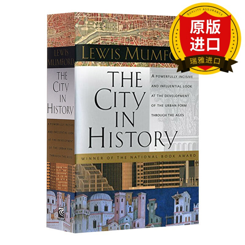 英文原版 城市发展史 The City in History 起源 演变和前景 城市规划 城市文化研究 Lewis Mumford 英文版进口英语书籍