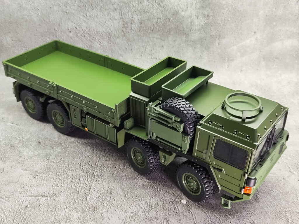 天智星军车模型重卡合金车模1/32 德国man sx极端机动性战术卡车8*8多