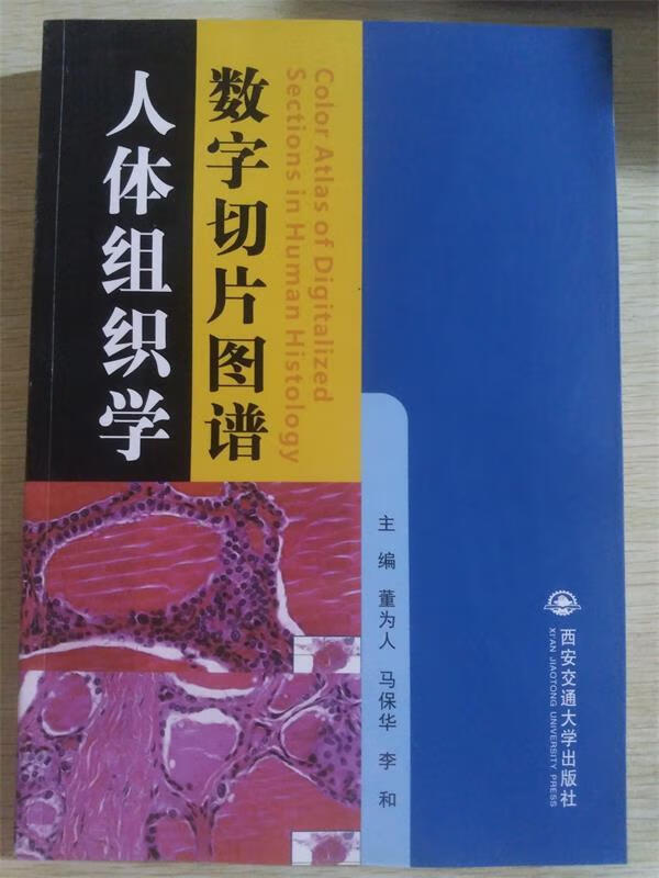 人体组织学数字切片图谱【正版好书,下单速发】