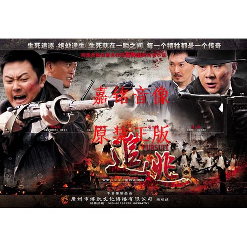 正版现货 电视剧 追逃 珍藏版12dvd 印小天 任帅 林在培 岳红