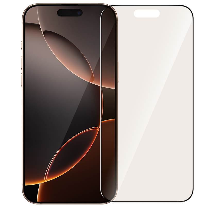 0度 適用蘋果iPhone16ProMax鋼化膜高清護(hù)眼防藍(lán)光防射線手機(jī)膜康寧玻璃抗指紋貼膜 康寧高清高透護(hù)眼版-六項(xiàng)防護(hù) iPhone16ProMax-6.9英寸