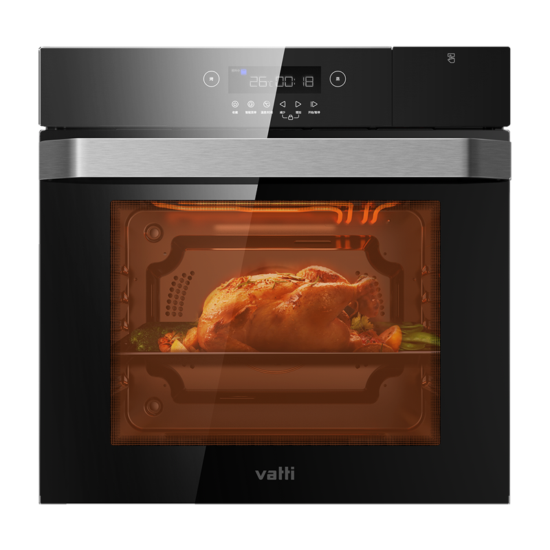 华帝（VATTI）蒸烤箱一体机嵌入式 电蒸箱电烤箱家用 搪瓷内胆 70L大容量 68道智能菜单 JYQ70-i23006