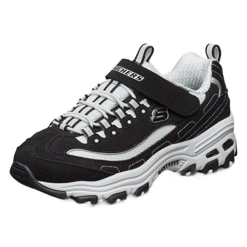 Skechers斯凯奇童鞋运动老爹鞋小白鞋厚底亲子熊猫鞋996212L价格走势