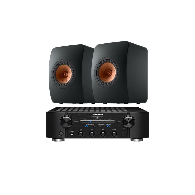 KEF LS50 Meta +PM8006 家庭影院2.0高保真HiFi無源書架音箱 同軸發(fā)燒級立體聲音響功放套裝