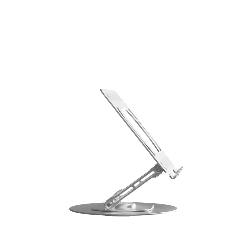前行者笔记本支架电脑升降散热器可折叠悬空铝合金便携360°旋转桌面加固加厚增高垫适用于电竞游戏本 标准版【镂空散热加厚底板】