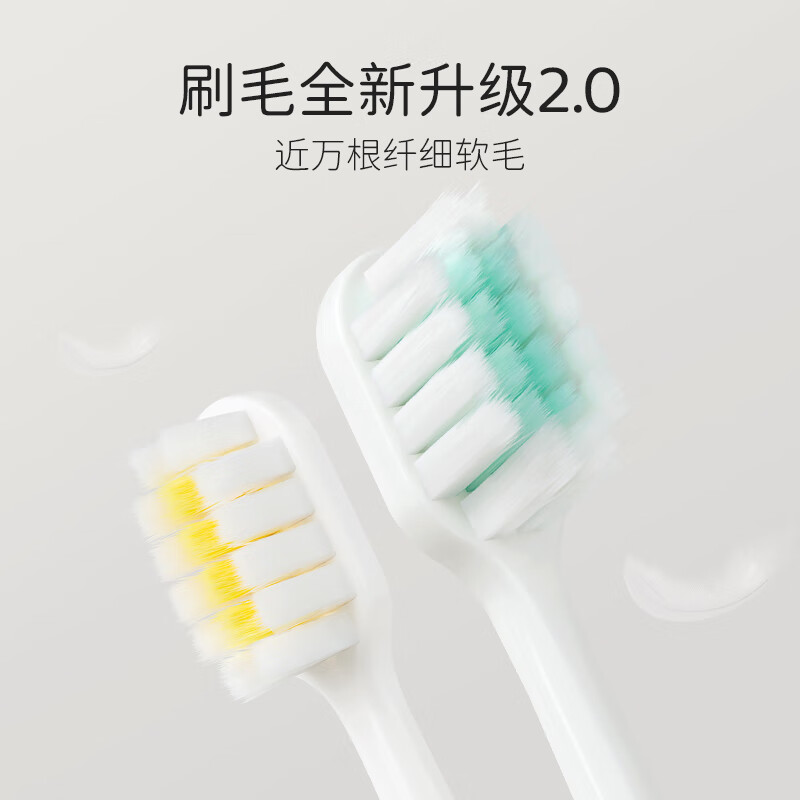 英格翰儿童牙刷柔软细密刷毛1-3岁-6岁-12岁13+婴幼儿宝宝乳牙刷青少年 【3-6岁组合】3件套