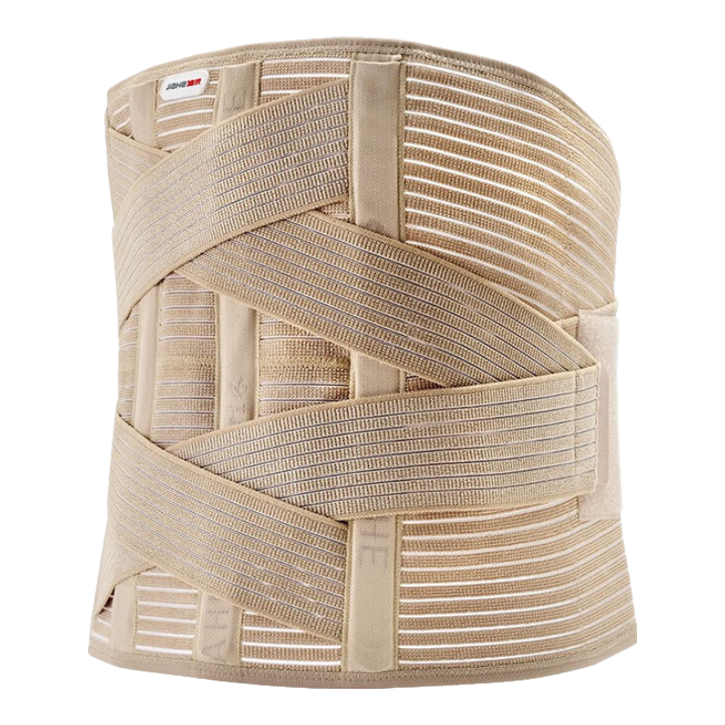 佳禾 護(hù)腰帶運(yùn)動護(hù)腰發(fā)熱保暖健身腰圍腰椎間盤牽引器醫(yī)用勞損固定帶腰托加寬帶鋼板術(shù)后康復(fù)腰帶 運(yùn)動護(hù)腰 S