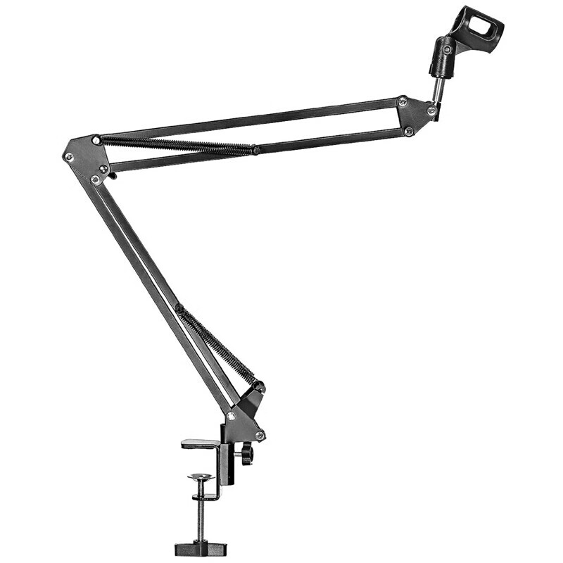 isk 麦克风悬臂支架  直播k歌录音桌面主播手持话筒电容麦防震架万向