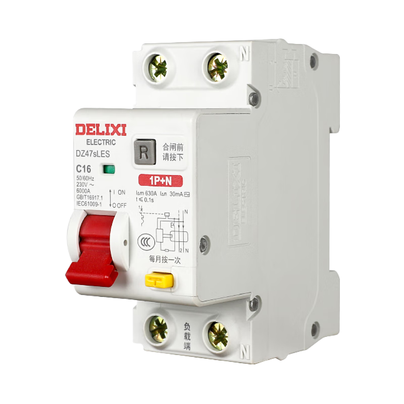 DELIXI ELECTRICDZ47SLES-2P-C25-30mA-AC Сߴ©籣· ©  27.2Ԫ()