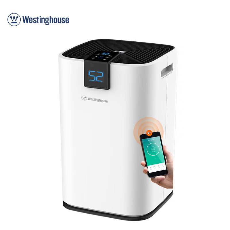 西屋（Westinghouse）除湿机智能低音卧室办公室干衣抽湿机地下室除湿祛湿除潮除湿器 WD-P1212