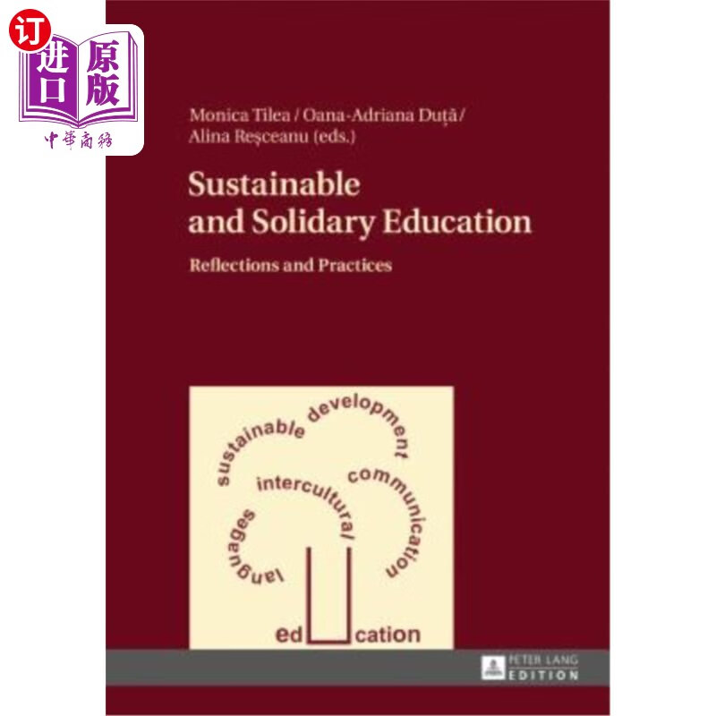 海外直订sustainable and solidary education: reflections and