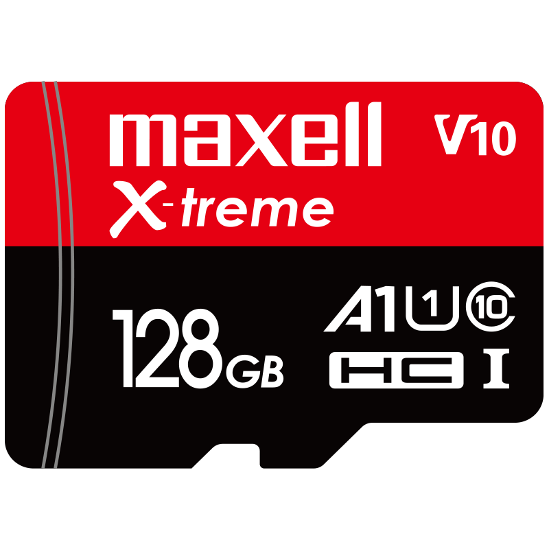 麦克赛尔Maxell 智尊高速MicroSDHC 128GB TF（MicroSD）存储卡 U1 C10 A1读速90MB/S行车记录仪监控