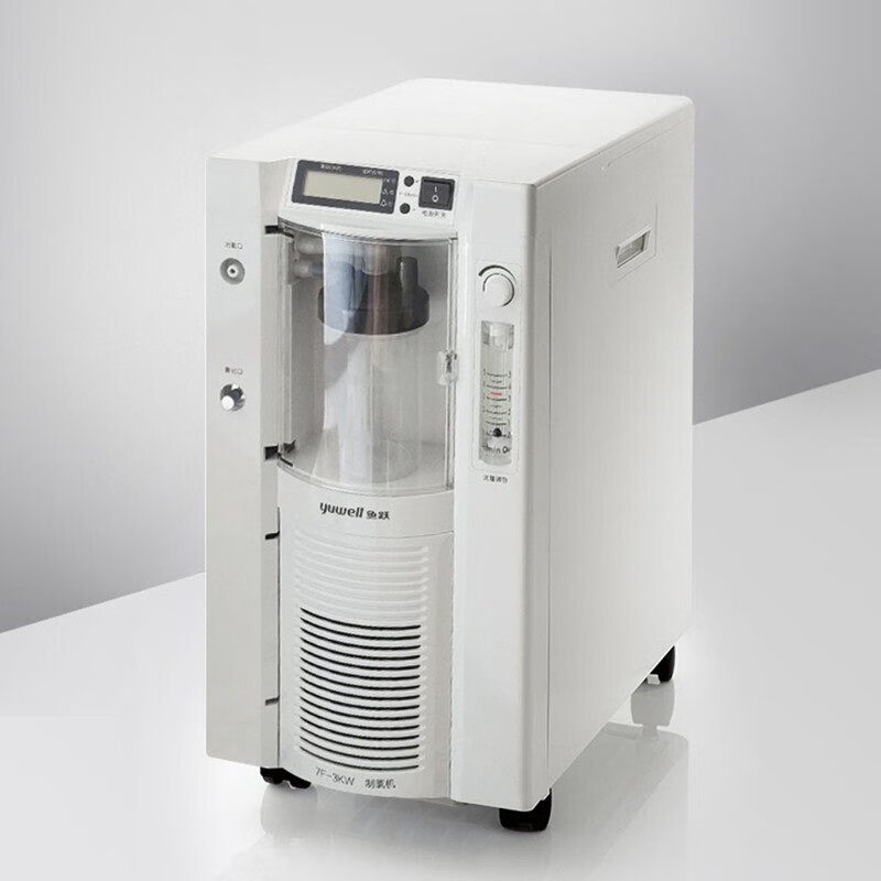 医用3升吸氧机老人孕妇氧气机制氧机带雾化吸氧器 3升机7f-3kw制氧机