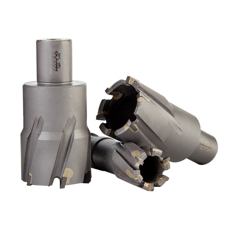 硬质合金空心钻头取心芯钻头磁力钻磁座钢板钻取芯套料钻打孔钻头开孔