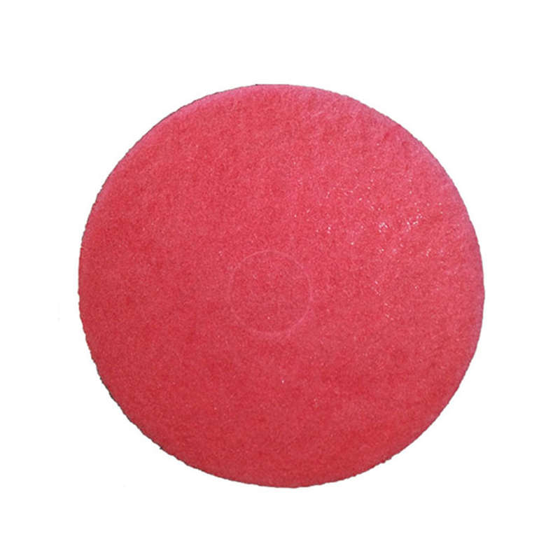 超洁亮（SUPER·CLEAN）JH-17-2 17寸百洁垫 红垫 地面保养清洗 起蜡垫清洁垫抛光垫抛光片百洁片(5片/盒)