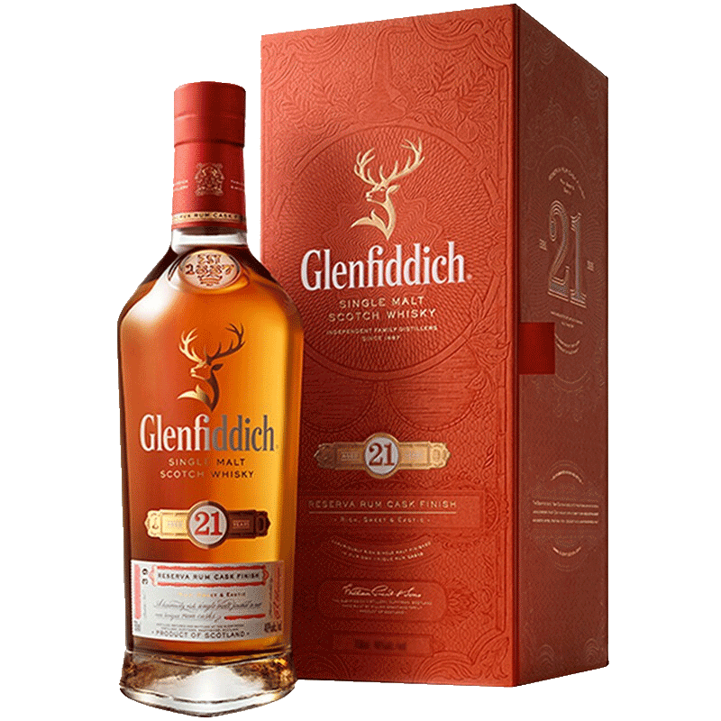 glenkinchie  格兰菲迪 21年 苏格兰 单一麦芽威士忌 700ml