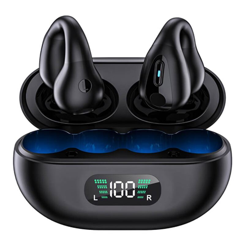 索爱 蓝牙耳机YYK 无线挂耳式  黑科技运动不入耳 YYK-Q80