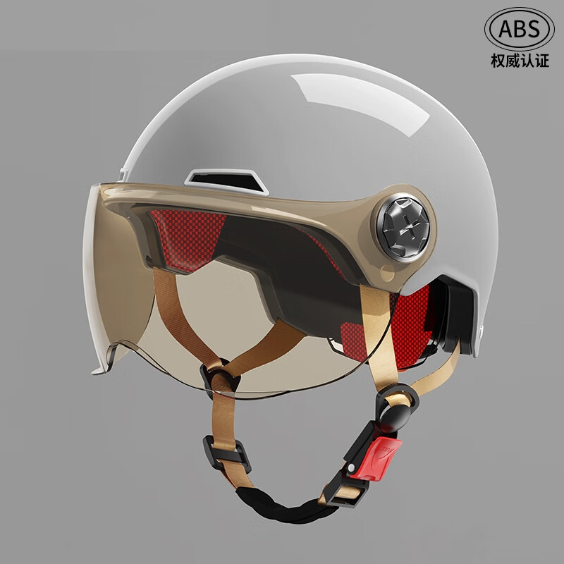 2022款飞行员头盔轻量化九号电动车安全帽女冬夏两用个性时尚男特大码