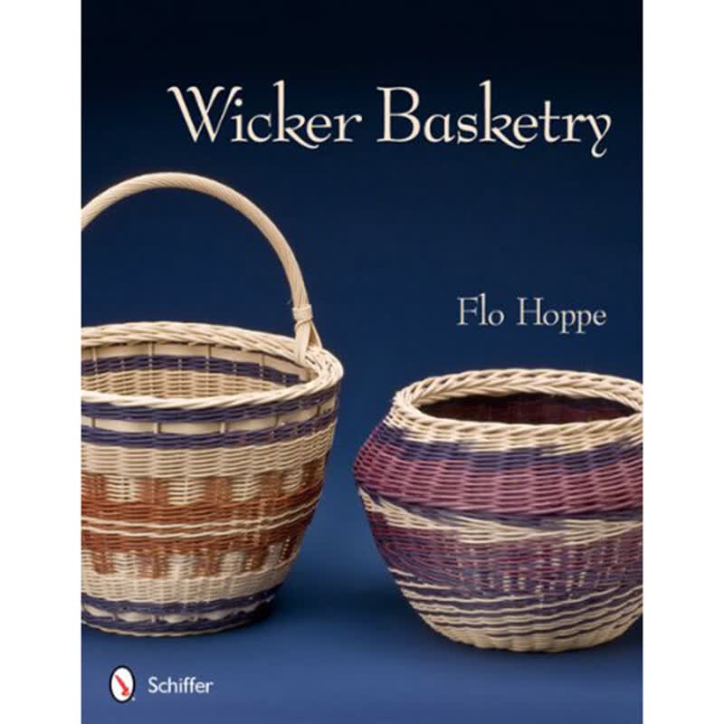 现货英文原版 柳条篮筐wicker basketry 篮筐制作 手工