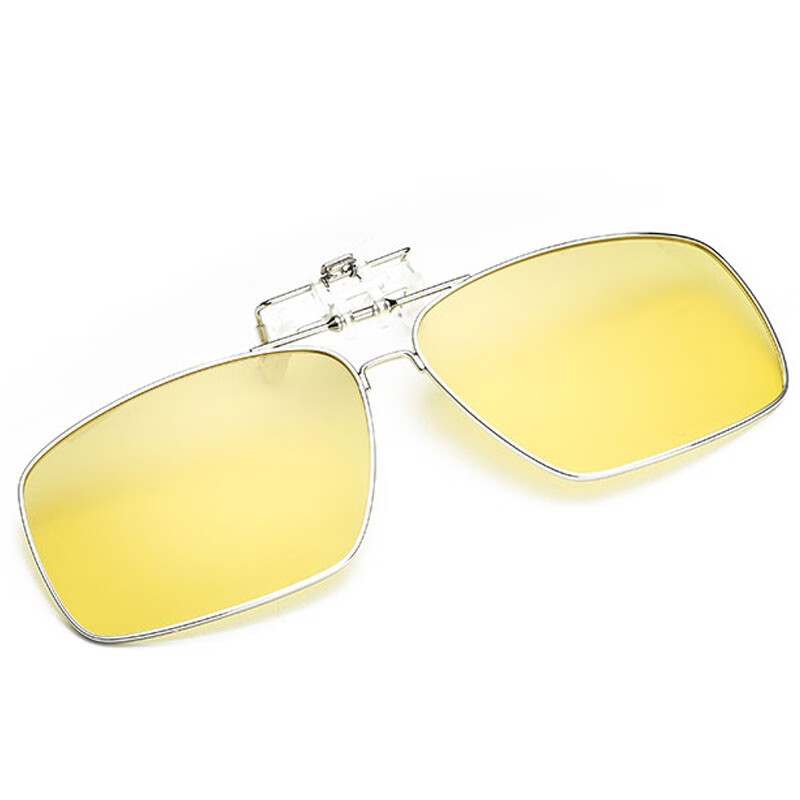 班杰尼近视太阳镜夹片潮超轻开车专用钓鱼偏光镜墨镜隐形镜片夹可上翻 夜视片