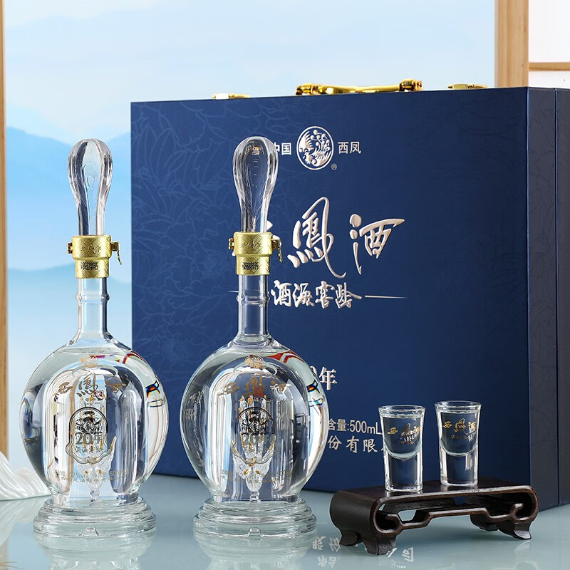 西凤酒 陕西西凤白酒整箱 西风酒白酒礼盒粮食酒礼盒装送礼自饮佳品