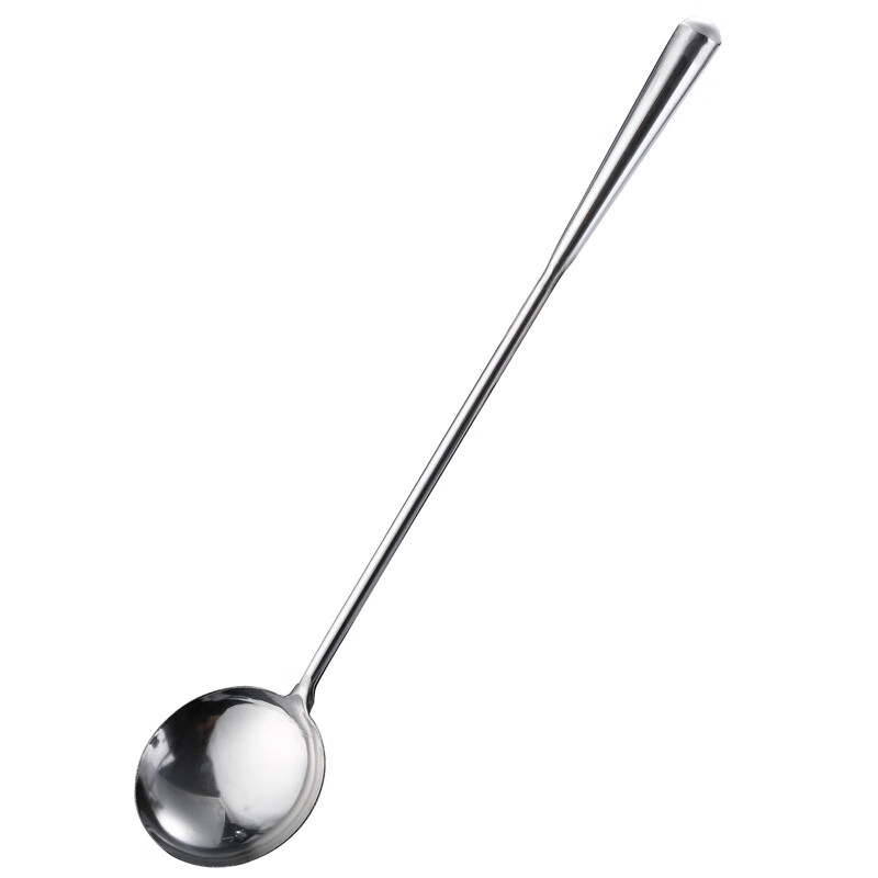 唐时铁器炒勺炒菜勺子长柄不锈钢炒勺厨师用家用勺子