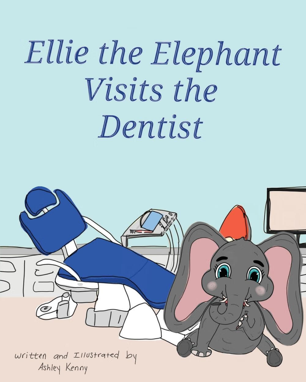 【预售 按需印刷】ellie the elephant visits the dentist
