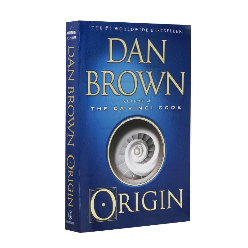 本源 英文原版 origin 起源 dan brown 丹布朗 达芬奇密码作者 推理