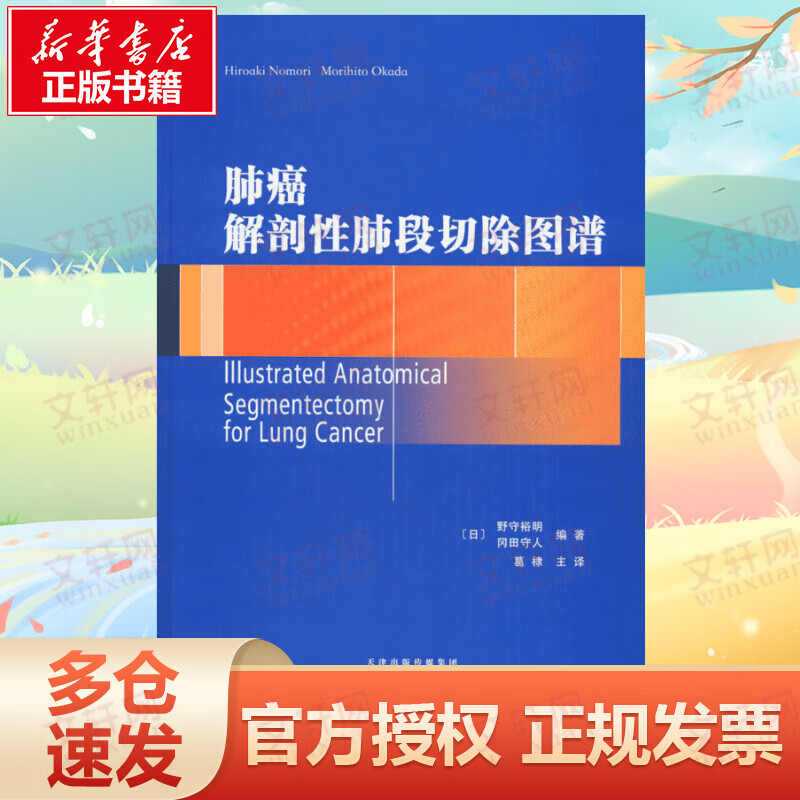 肺癌解剖性肺段切除图谱