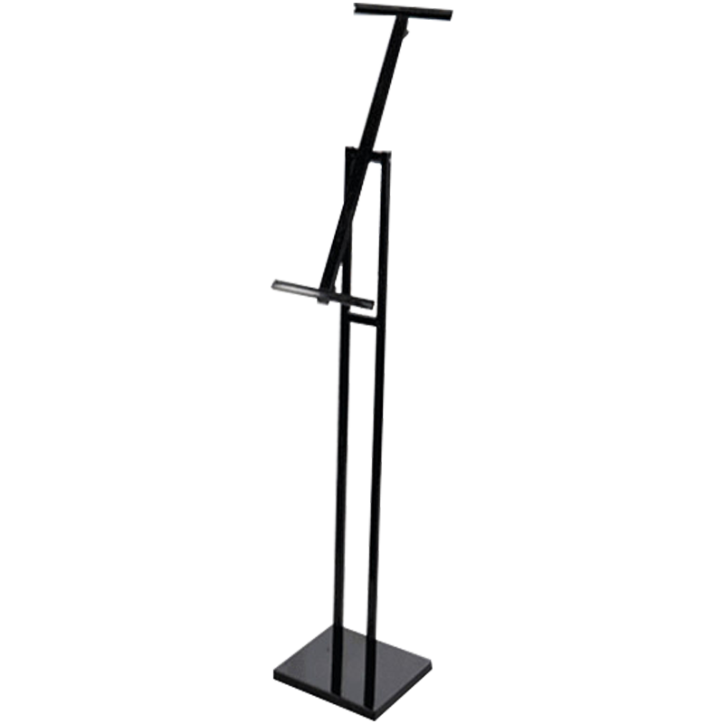 非洲鹰KT板展架 pop支架不锈钢海报架展板架广告架子展示架斜面广告立牌 黑色