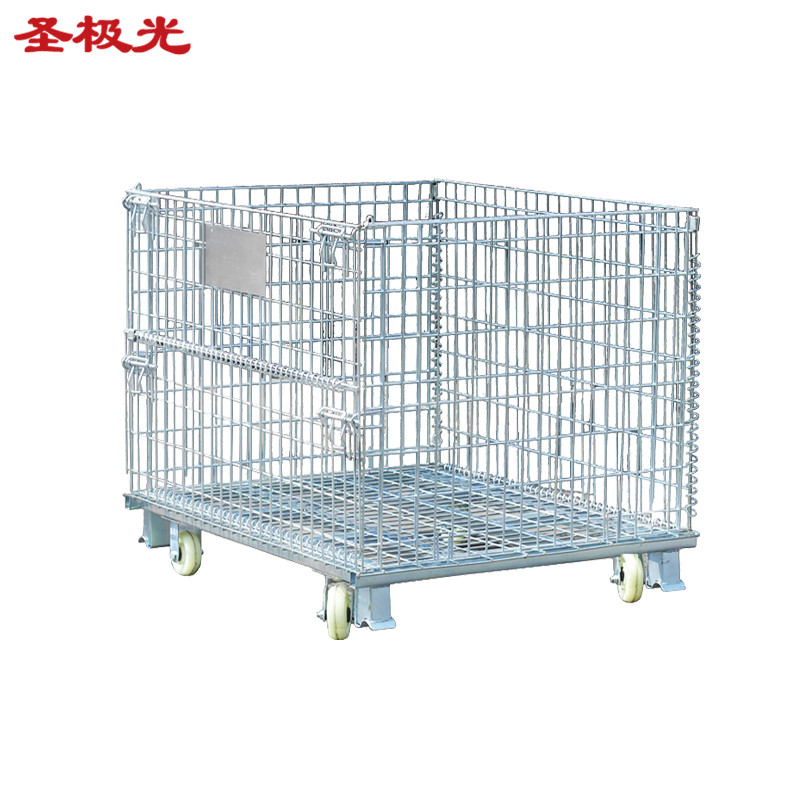圣极光仓储笼铁100*80*84金属网大铁笼可定制700415承重1200kg