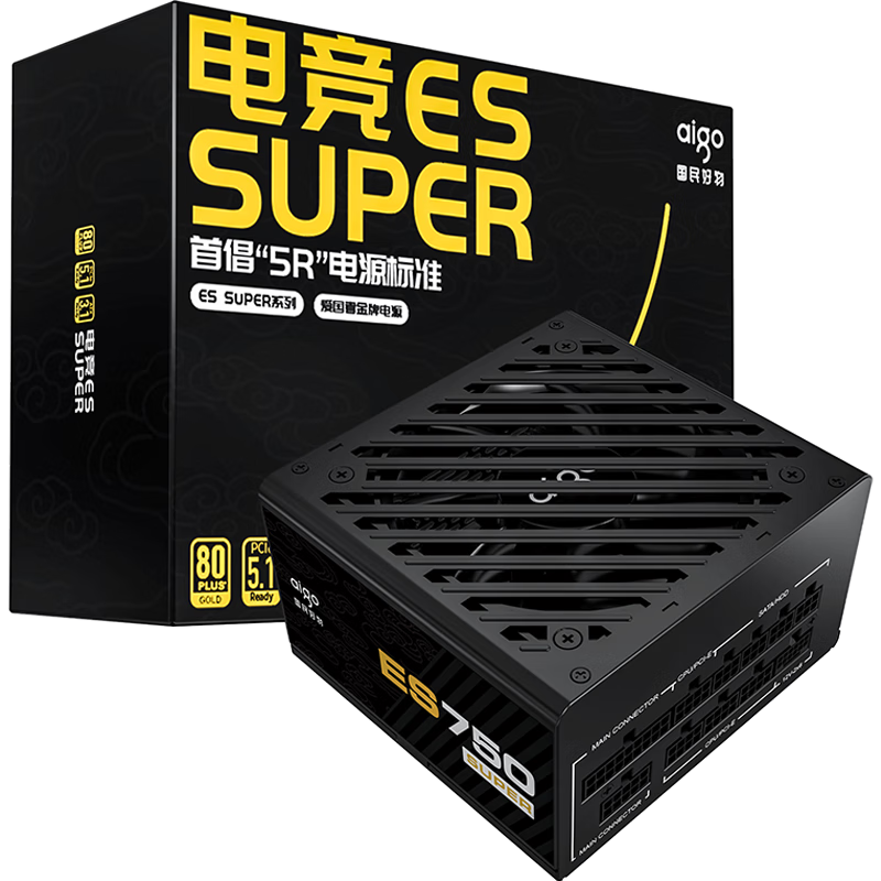 ڲߵ羺ES750W/850W SUPERȫģ̨ʽԴϵatx3.1ѹ ES750W SUPERȫģ ATX3.1 398Ԫ