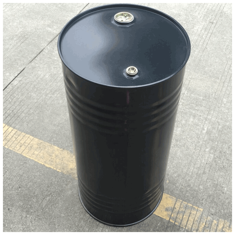 宸芃全新加厚100升6纹12kg汽油桶 柴油桶 铁皮油桶 备用油箱装饰桶 黑色