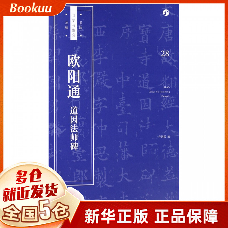 欧阳通道因法师碑/书法自学与鉴赏丛帖