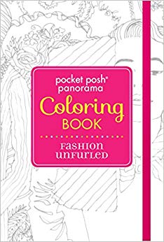 Pocket Posh Panorama Adult Coloring Book: Fashio