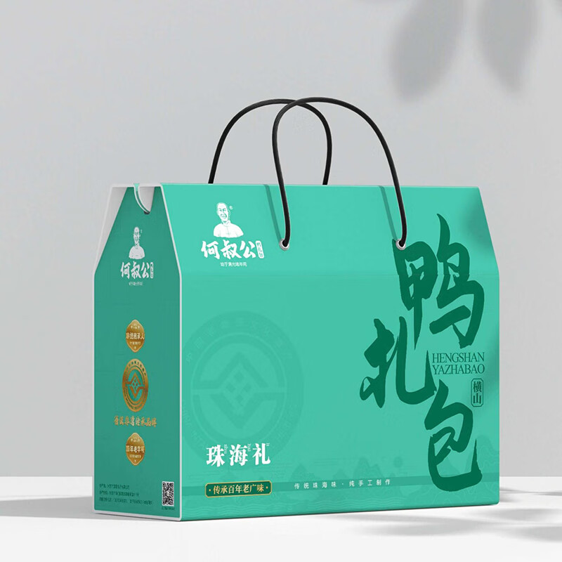 何叔公正常发货横山鸭扎包非遗传承人年货大礼包礼品经典原味麻辣特产 混合口味 鸭下巴、鸭翅、鸭脚各两包1020克