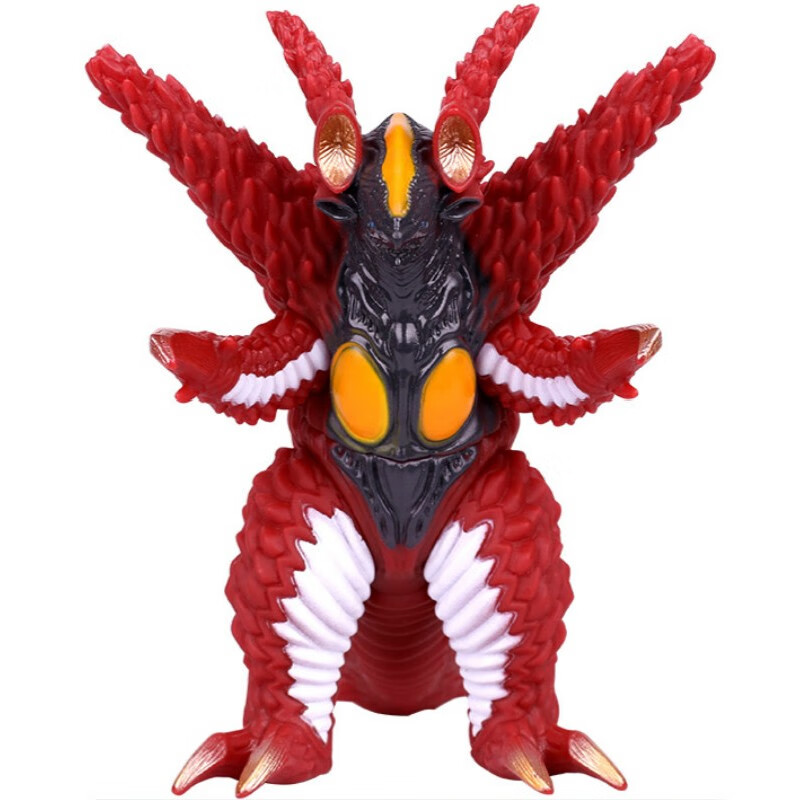 奥特曼玩具软胶人偶软胶玩具怪兽关节可动人偶摆件   大号芝庞顿-17cm