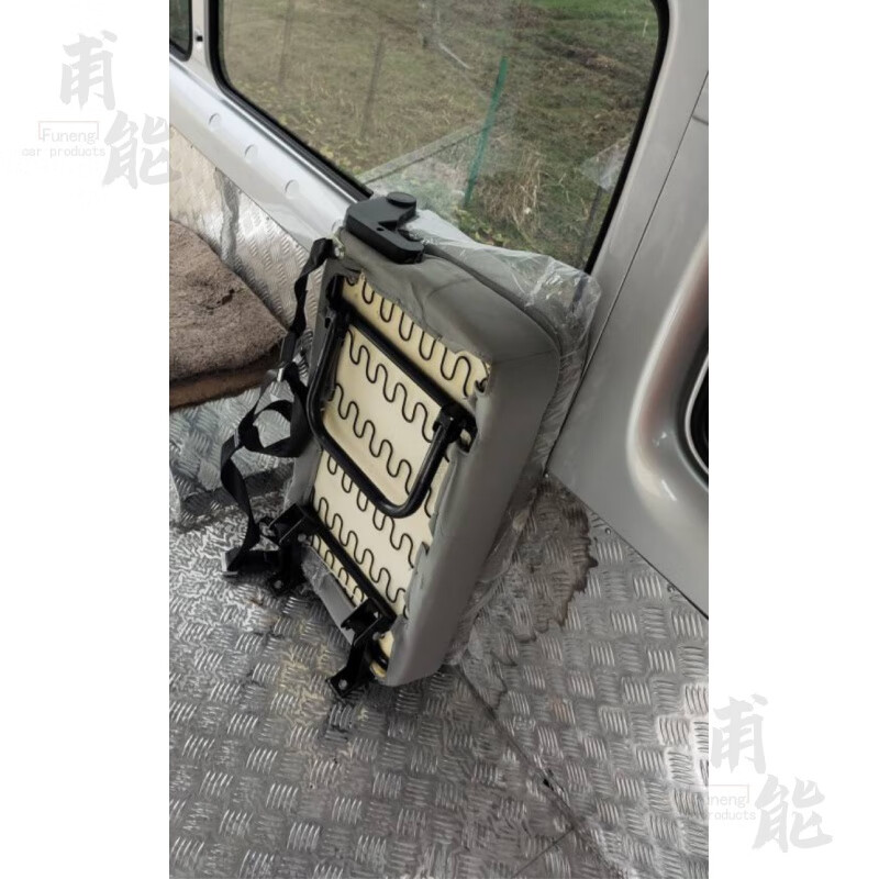 侧挂侧立座椅大通金杯全顺依维柯改装拉货侧壁 侧挂双人80厘米安全带