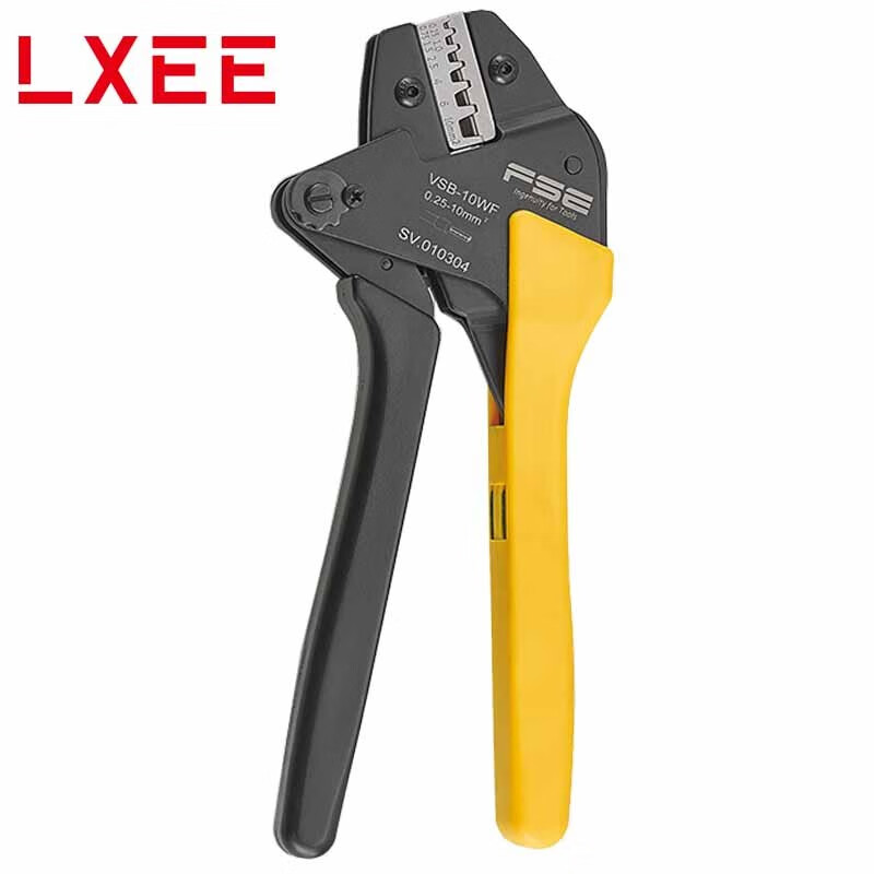 仁聚益管型压线钳冷接接线钳vsb-10wf 多功能冷压  10wf