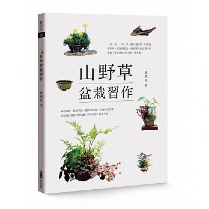 预订台版 山野草盆栽习作 绿生活38 生活百科 盆栽养殖 花艺植物种植